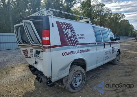 2023 Chevrolet Express G3500 from USA, damaged, VIN 1GCZGHFPXP1221728